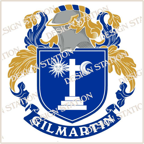 Gilmartin Family Crest Ireland PDF Download File