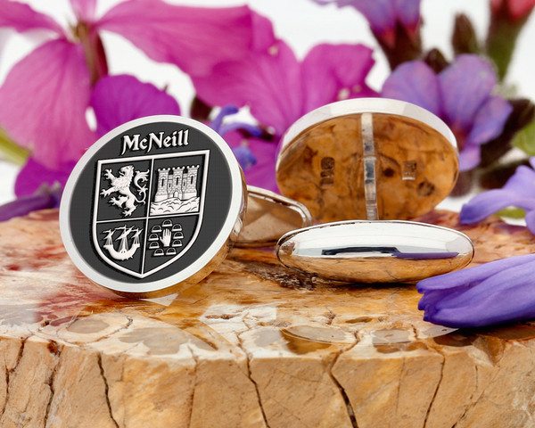 McNeill Family Crest Cufflinks