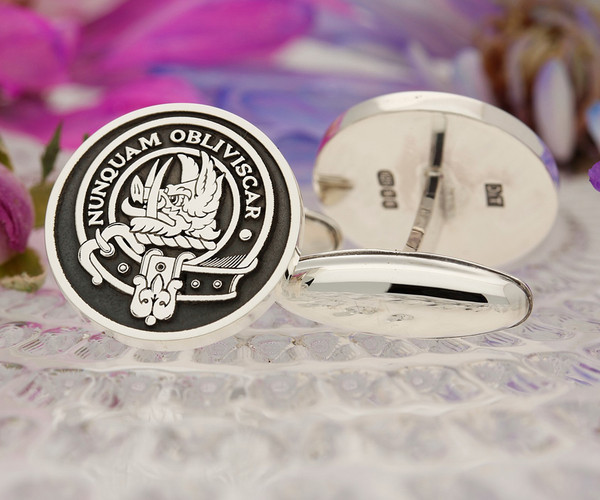 MacIvor / MacIver Scottish Clan Cufflinks
