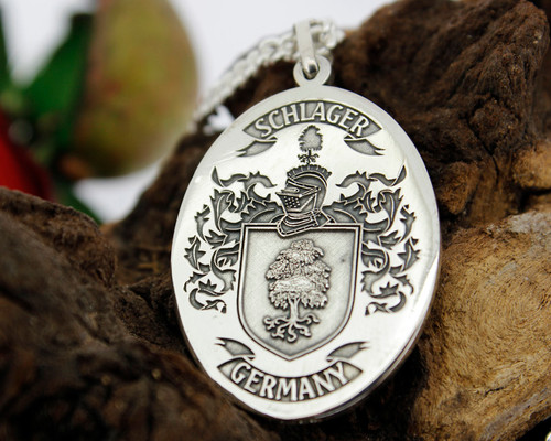 Schlager Family Crest Pendant My Personal Jewellery