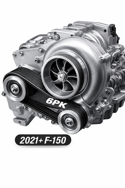 Supercharger Pulley 21+ F150 5.0 6PK