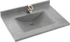 Swanstone CV-2249 Contour Vanity Top 22"D x 49"W - Solid Color