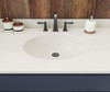 Swanstone VT1B2261 22 x 61 (Solid) Ellipse Single Bowl Vanity Top