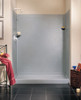 Swanstone SK-364872 Solid Surface Shower Wall Kit 36" x 48" x 72" - Solid Color