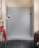 Swanstone SK-366072 Solid Surface Shower Wall Kit 36" x 60" x 72" - Solid Color