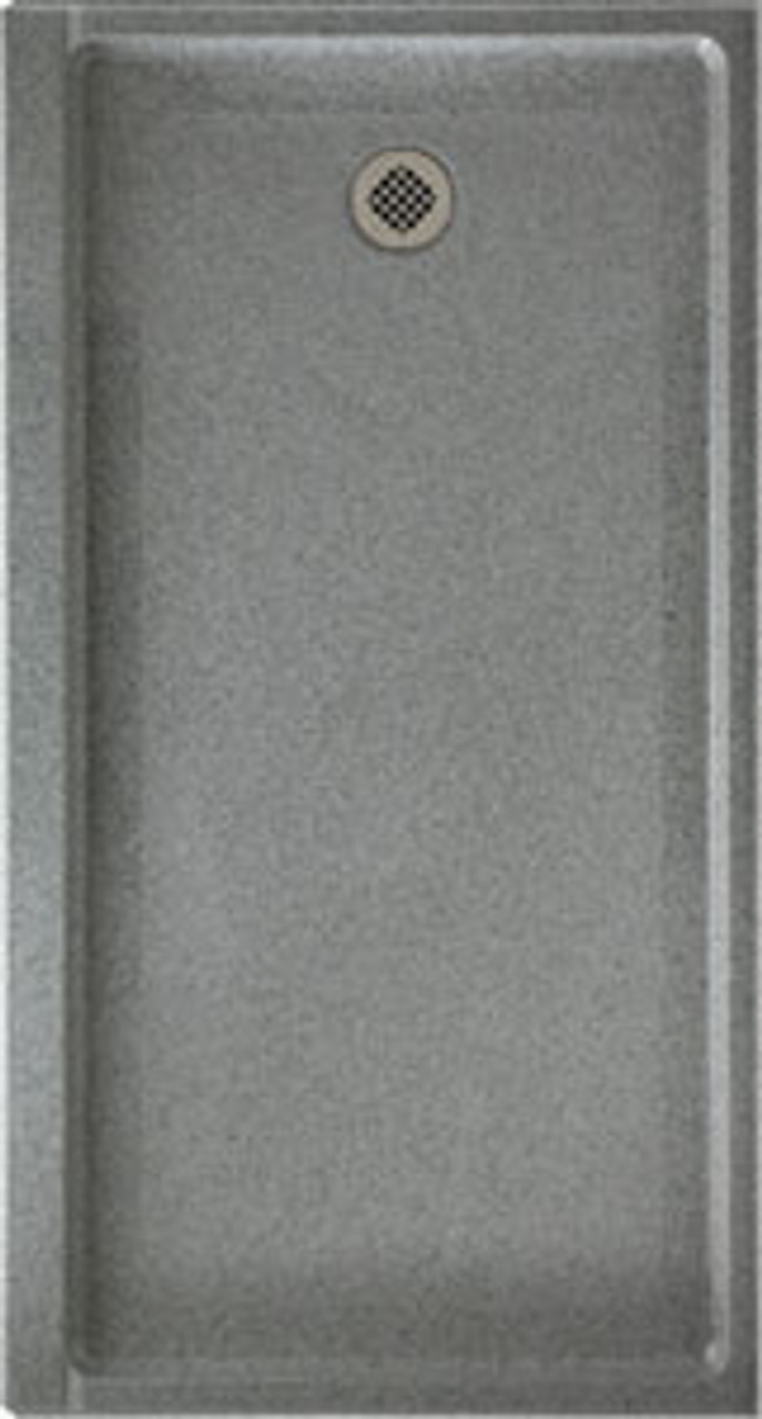 Swanstone Ss 3448 Single Threshold Shower Floor 34 X 48 Solid Color Swanstone Products Eplumbing Products Inc
