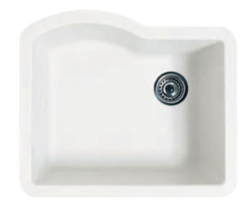 Swanstone Qusb 2522 Granite Undermount Single Bowl