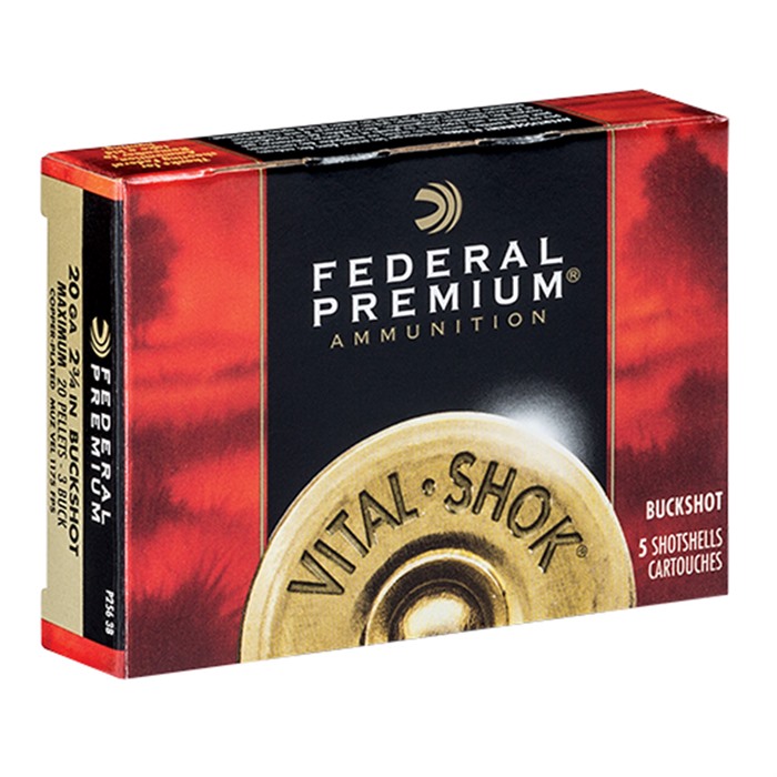 eral 20 Gauge 2-3/4 20 Pellet #bbb Buckshot 5/box Ammo