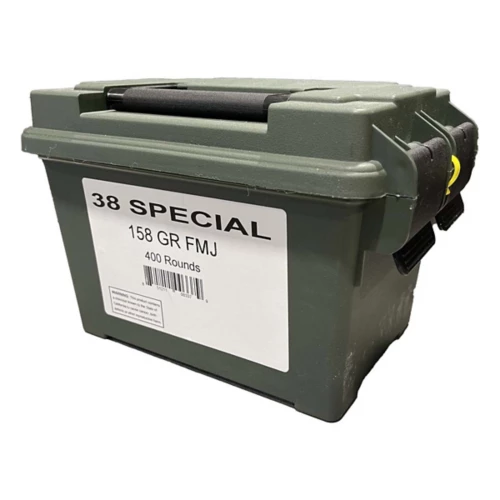 wnells 400rd 38spl 158gr Fmj Can Ammo