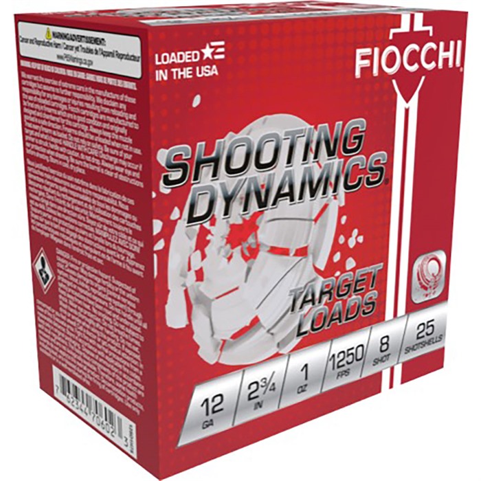 cchi Ammunition 12 Gauge 2-3/4 1oz #8 Lead Shot 25/box Ammo