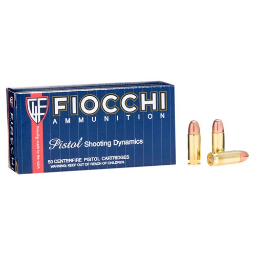 cchi Ammunition Fiocchi Shooting Dynamics 38 Super Auto 129gr Fmj 50/bx Ammo