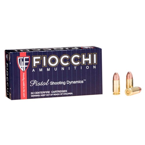 cchi Ammunition Fiocchi Shooting Dynamics 9mm 147gr Fmj 50/bx Ammo