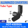 HDT-49090A 4" Mack Granite Heat Exhaust Diverter for Dump Bed