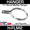 A04-20919-000 11" HD Muffler Hanger Freightliner H-FLM2