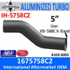 1675758C2 International 8200 Daycab Turbo Exhaust IH-5758C2