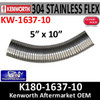 K180-1637-10 Kenworth 5" Flex Exhaust Pipe