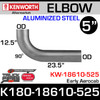 K180-18610-525 Kenworth Aftermarket Exhaust Elbow 90 degree (KW-18610-525)