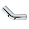 5" 45 Degree Exhaust Elbow 8" x 8" OD-OD Chrome L545-0808SC