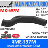 4ME-597M Mack Vision/CH Turbo Exhaust Pipe MK-597M