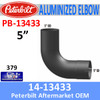 14-13433 Peterbilt 379 Exhaust 90 Degree Aluminized Elbow PB-13433