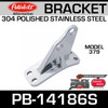 Polished SS Bracket for Peterbilt 379 PB-14186S & 14-14186