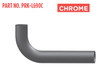 PRK-L690C 6" Peterbilt Retro 90 Degree Elbow Chrome 39 x 18 OD-OD
