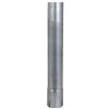 5" x 48" Straight Cut Stack ID Inlet Aluminized S5-48EXA