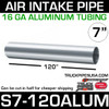 7" x 120" 16 GA Aluminum Air Intake Pipe S7-120ALUM
