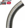 3" x 36" 304 Stainless Steel Flex Exhaust Hose SF-336