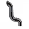 5" OD Chrome Dump Truck Stack Exhaust Pipe A-10.5 B-19 C-24