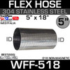 04-19105-018 Westfalia 304 Stainless Steel Flex 5" x 18" WFF-518