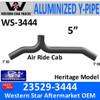 23529-3444 Western Star Heritage Air-Ride Y-Pipe Exhaust