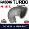 M66-1007 or 14-13822 Peterbilt Exhaust 5" OD Turbo PB-13822