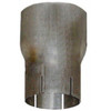 5" OD to 3.5" ID Reducer Aluminized Exhaust Pipe R5O-35IA