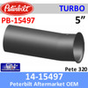14-15497 Peterbilt 320 Exhaust Turbo Pipe PB-15497