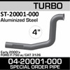04-20001-000 Sterling Exhaust Turbo Pipe ST-20001-000 - SPECIAL ORDER