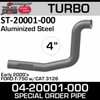 04-20001-000 Sterling Exhaust Turbo Pipe ST-20001-000 - SPECIAL ORDER