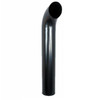 5" x 48" Curved Top OD Black Exhaust Tip K5-48SBS