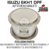 897608057 Isuzu 6KH1 Diesel Particulate Filter 58824