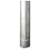 4" x 21" Straight Cut Aluminized Exhaust Stack ID End S4-21EXA