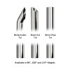 Peterbilt 359 379 389 Chrome Exhaust Kit By RoadWorks tips