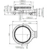 Cummins DOC Pancake Inlet-Dimensions