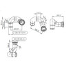 Peterbilt Kenworth DOC Inlet Exhaust Pipe-Dimensions