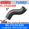 04-17123-024 Freightliner 12.7L Turbo Elbow Pipe FL-17123-024