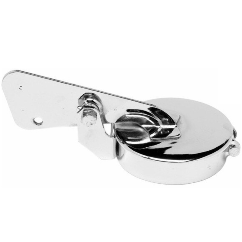 4" Chrome Plated Rain Cap RC400C from Truck Pipes USA