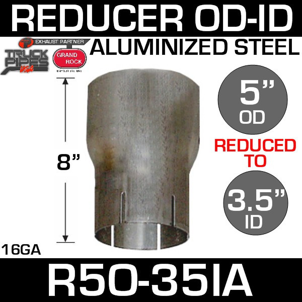 3 inch od exhaust pipe