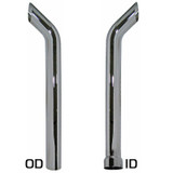 Bullhorn Chrome Stack Pipes