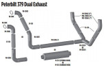 379 Dual Exhaust System