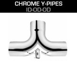 Chrome Y-Pipes