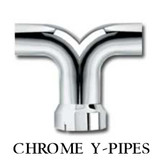 Chrome Y-Pipes